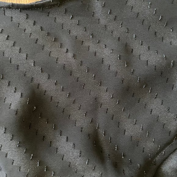 Open Back Dress Black with Pockets - Picture 4 of 5